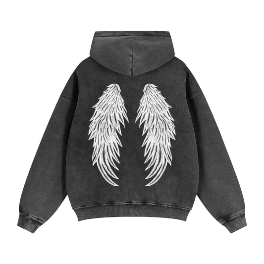 Angel Wings Zip-up Hoodie