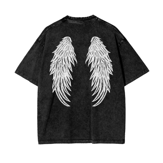 Angel Wings Oversized Tee